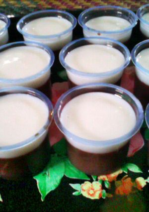 Foto resep Puding Coklat Vla