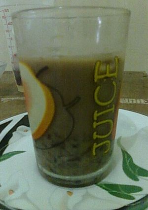 Foto resep Es Cincau Capucino praktis