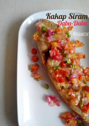 Foto resep Resep Kakap Siram Dabu-Dabu