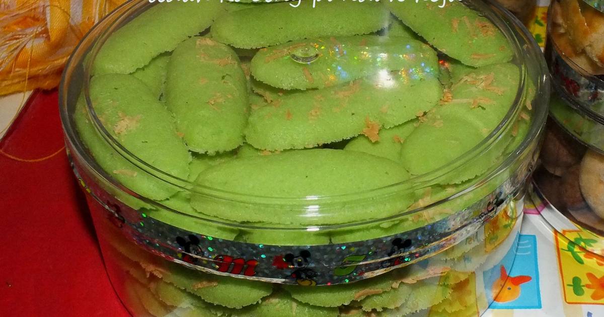  Resep Lidah Kucing Pandan  Aneka Topping oleh Ewi Nerni 