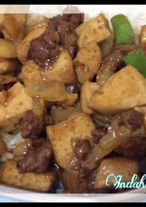 Foto resep Tumis Tahu Daging Sederhana