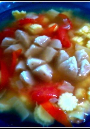 Foto resep Bening jagung-bakso