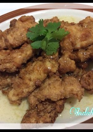 Foto resep Ayam Saus Lemon