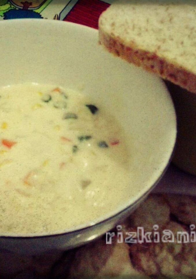 Foto resep Cream Soup Bahan Seadanya Tapi Yummy