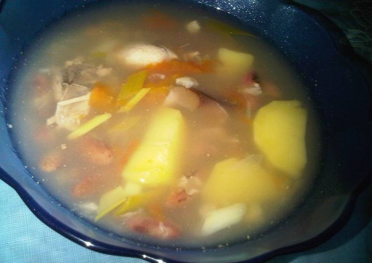 Bahan memasak Sup Ayam Kacang Merah yang Bikin Ngiler