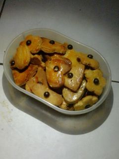 Foto resep kue kering dasar dengan kacang