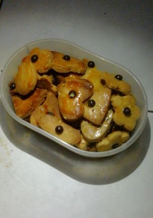 Foto resep kue kering dasar dengan kacang