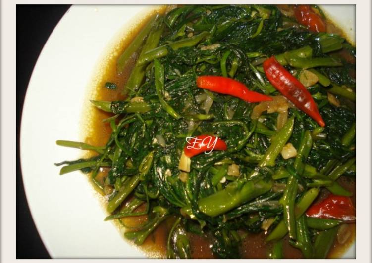 Cah Kangkung Terasi Ramadhan