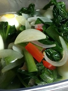 Foto resep Tumis Sawi Telur Puyuh