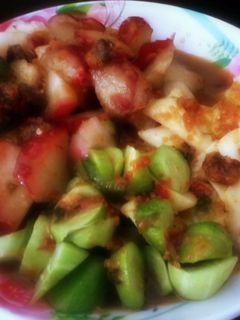 Foto resep Rujak buah minimalis