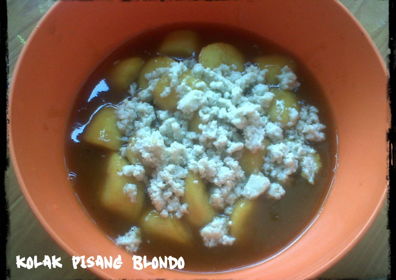 Kolak Pisang Blondo 