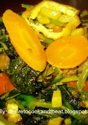 Foto resep Oseng-oseng Sawi Hijau untuk Sahur