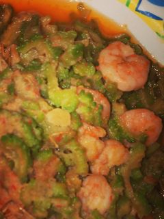 Foto resep Sambel goreng pare udang