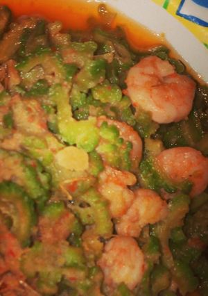 Foto resep Sambel goreng pare udang