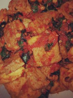 Foto resep Tahu Tempe Pedas Kemangi