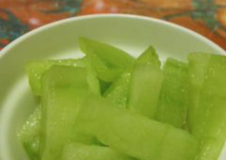Es Kulit Melon Madu Cemilan Sehat untuk Anak