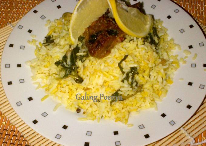 Nasi Briyani Ayam  foto resep utama