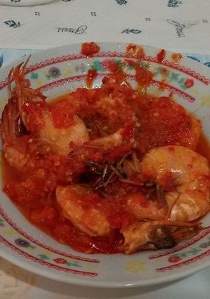 Foto resep Udang Goreng Balado Ibu Tercinta