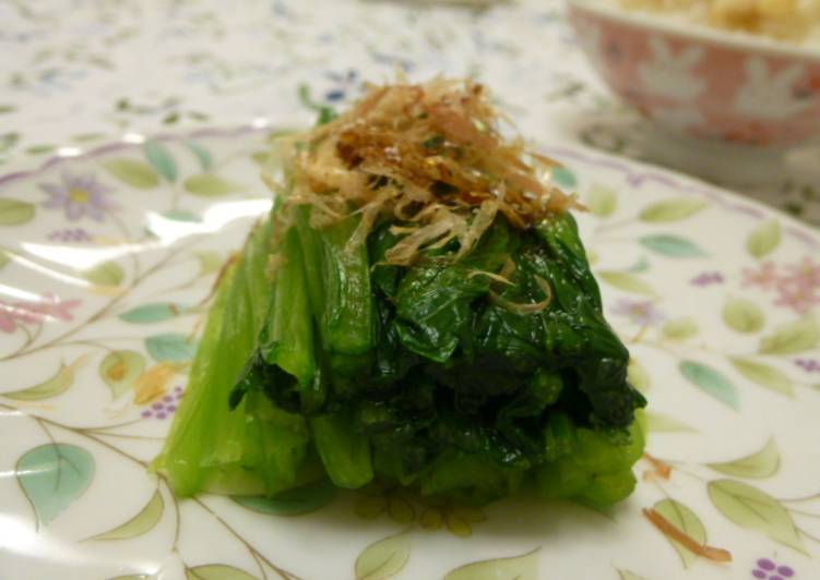 Salad Komatsuna Jepang (Ohitashi Komatsuna)