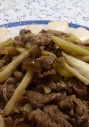 Foto resep Sukiyaki Variasi Jahe Praktis dan Sehat