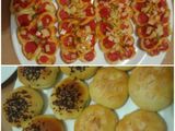 Roti Caterpillar Bread, Cheese and Choco (Water Roux)