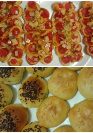 Foto resep Roti Caterpillar Bread, Cheese and Choco (Water Roux)