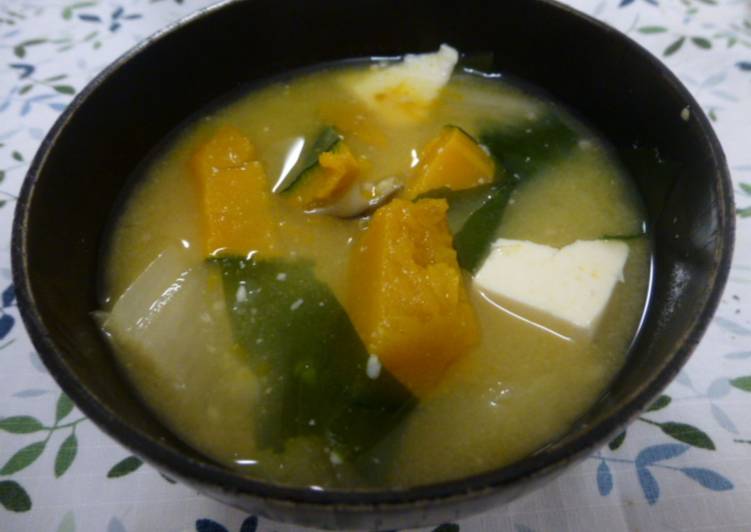 Rahasia Membuat Kabocha Miso Sup Yang Lezat
