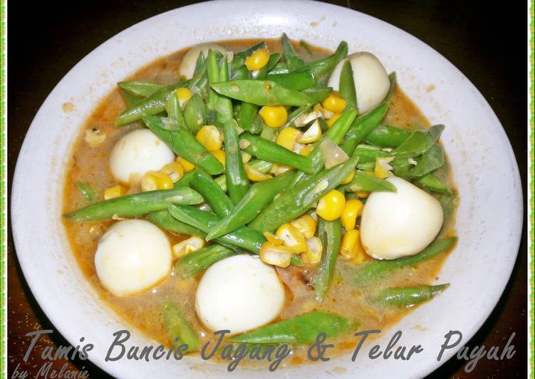 Bagaimana Membuat Tumis Buncis Jagung &amp; Telur Puyuh, Lezat