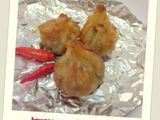 Bawang goreng isi mie telor