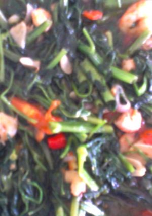 Foto resep Cah Kangkung Udang Terasi