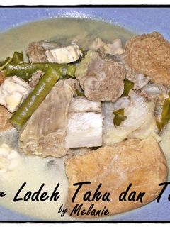 Foto resep Sayur Lodeh Tahu dan Tetelan