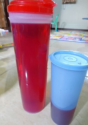 Foto resep Sirup Merah alias Setrup (Stroop Homemade)