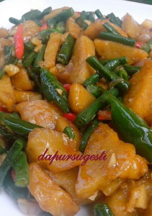Foto resep Tumis Kacang Panjang