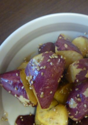 Foto resep Ubi Karamel Praktis untuk cemilan Anak (Daigaku Imo)