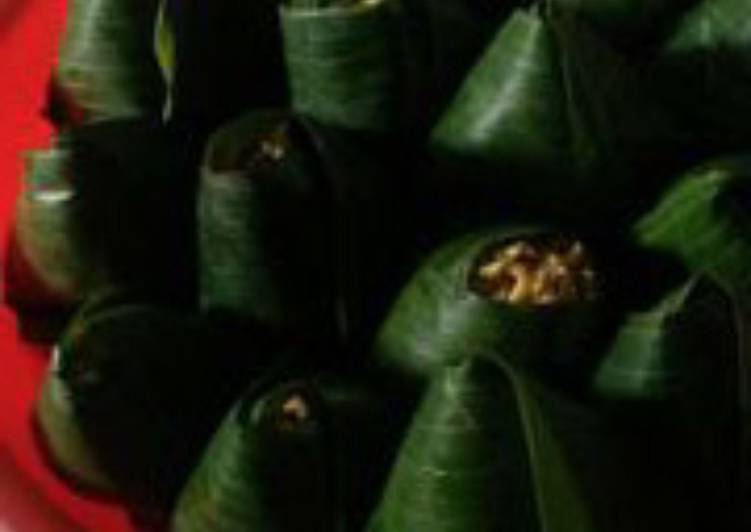 Cara Gampang Membuat nasi uduk daun pisang Anti Gagal