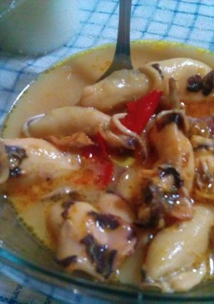 Foto resep gulai cumi