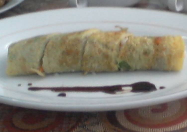 omelet / telur gulung nasi