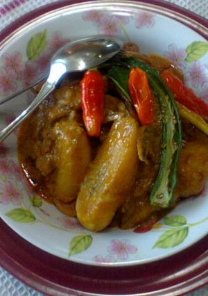 Foto resep GULAI PISANG MUDA