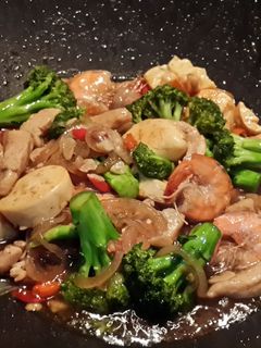 Foto resep Tumis Brokoli Tofu Udang