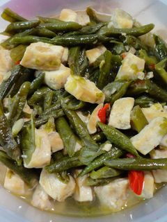 Foto resep Sayur Tahu Kacang Panjang