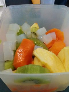 Foto resep salad buah nata de coco