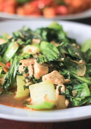 Foto resep Tumis Sawi Tahu 