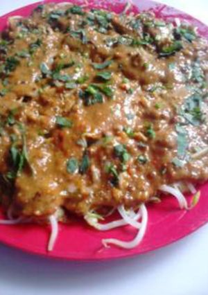 Foto resep Telur tahu siram tauge
