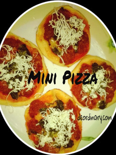 Foto resep Mini Pizza Untuk si Kecil (MPASI)