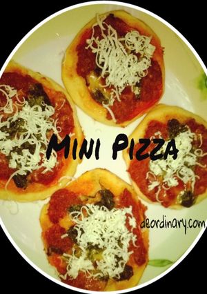 Foto resep Mini Pizza Untuk si Kecil (MPASI)