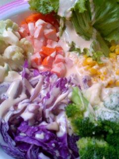 Foto resep Salad sehat warna warni 