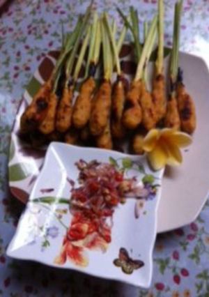 Foto resep Sate ayam lilit khas bali #MasakanBalinustra