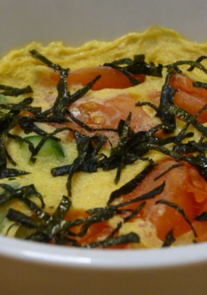 Foto resep Tim telur praktis dengan microwave