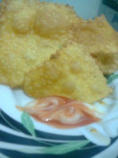 Foto resep Pangsit Bawang Pedas Goreng