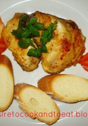 Foto resep Ayam Pangang Taliwang dan Baguette
